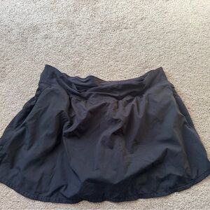 Black Mini Athletic Skort